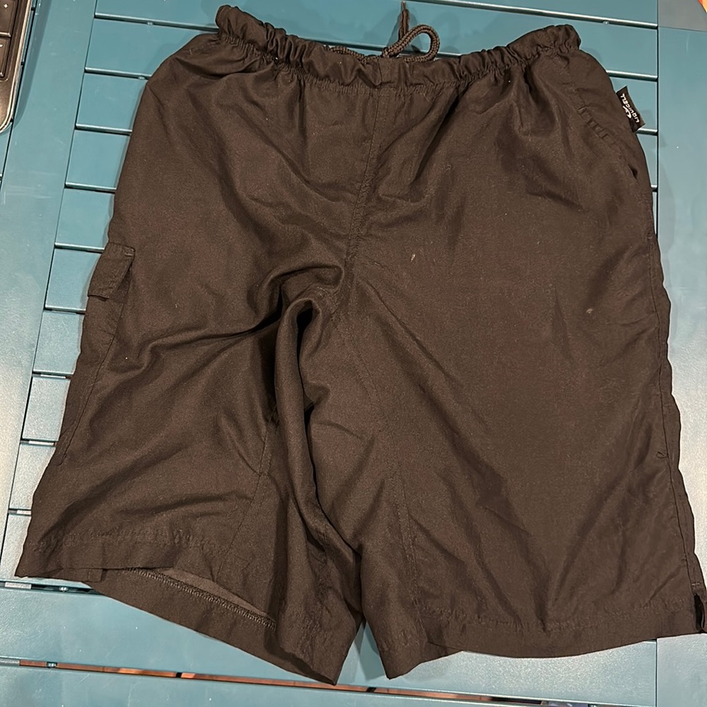 Nashbar Baggy MTB Shorts with Padded Liner and Drawstring Elastic Size Large
